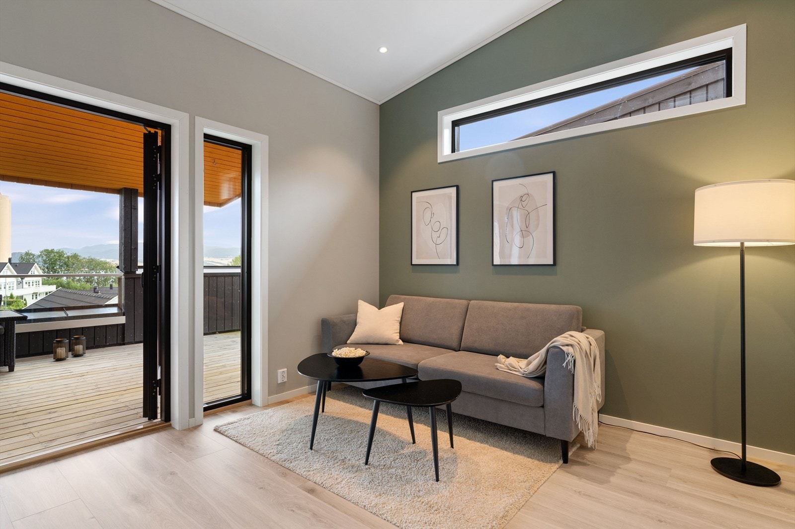 Loftstuen blir et favorittrom for lek, samvær eller avslapping. Galleribilde