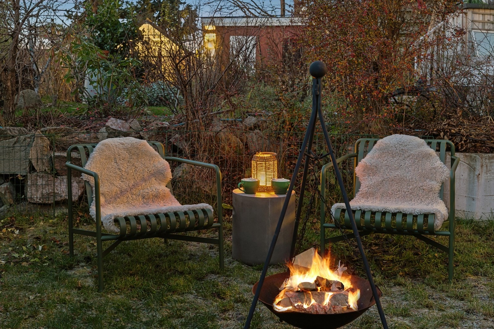 Her kan du nyte hagen og uteområdet gjennom hele året. Galleribilde