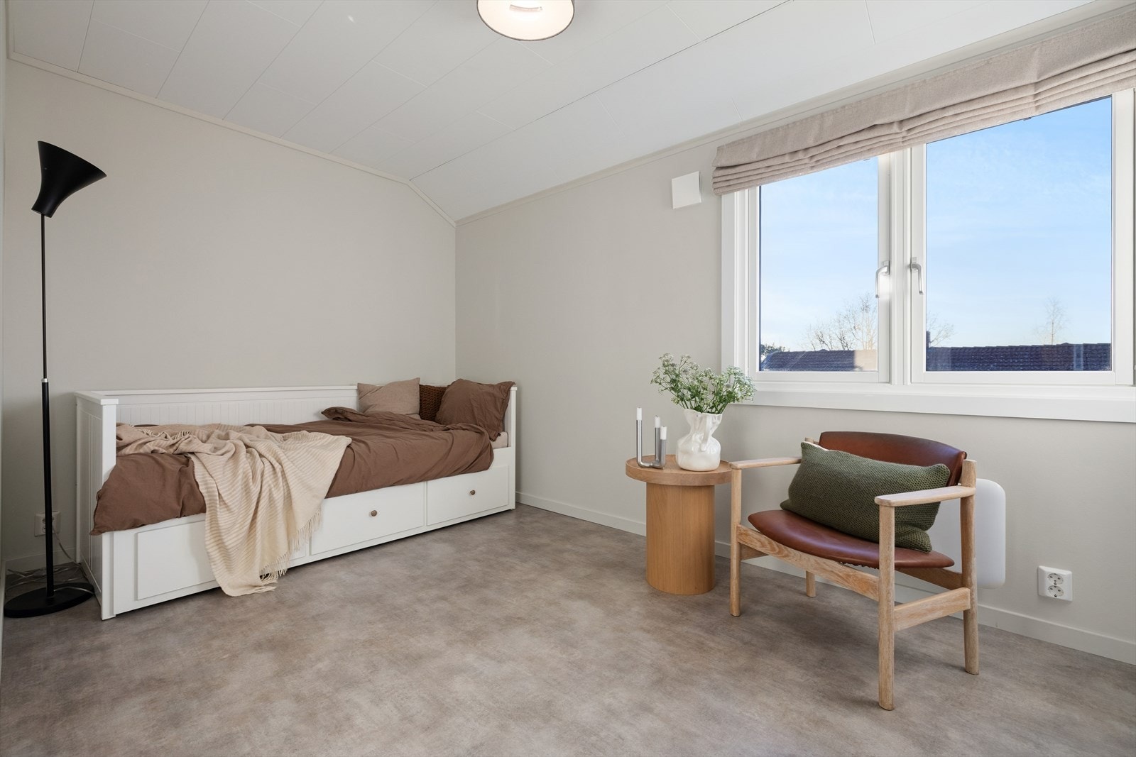 Soverom II egner seg godt som barnerom, gjesterom eller kontor. Galleribilde