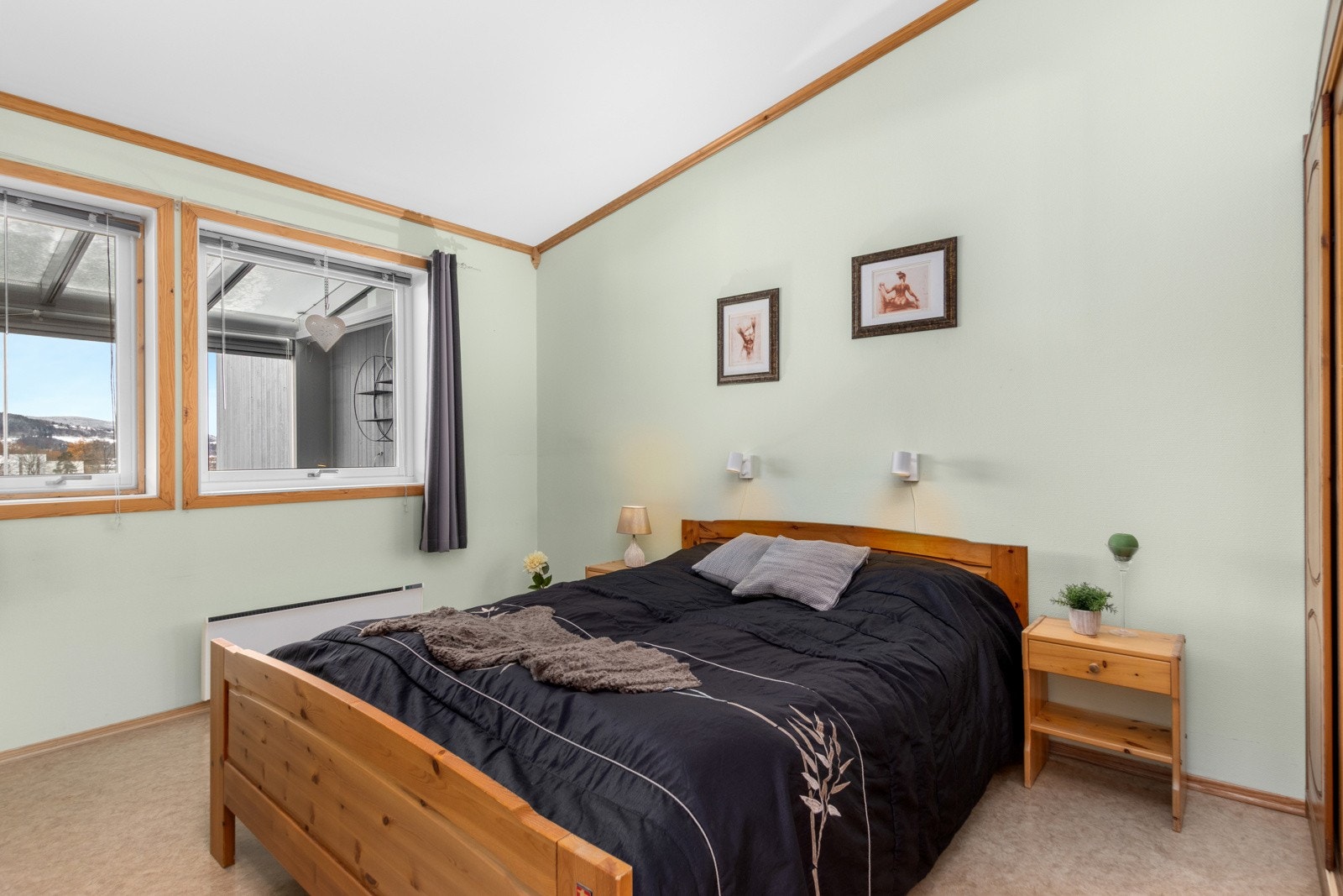 Leiligheten består av to soverom. Galleribilde