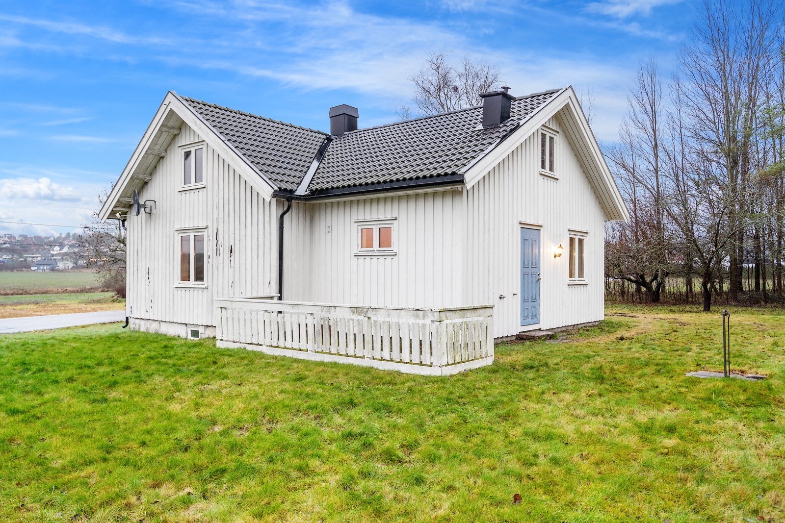 Tilbygget del er fra 2008 Galleribilde