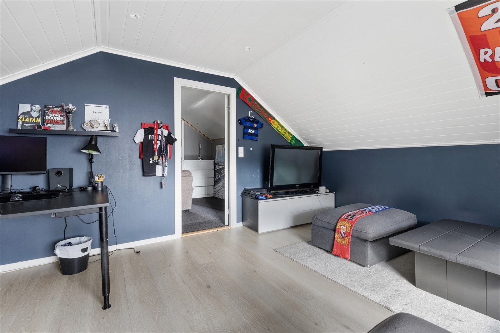 Soverom 2 på loft Galleribilde