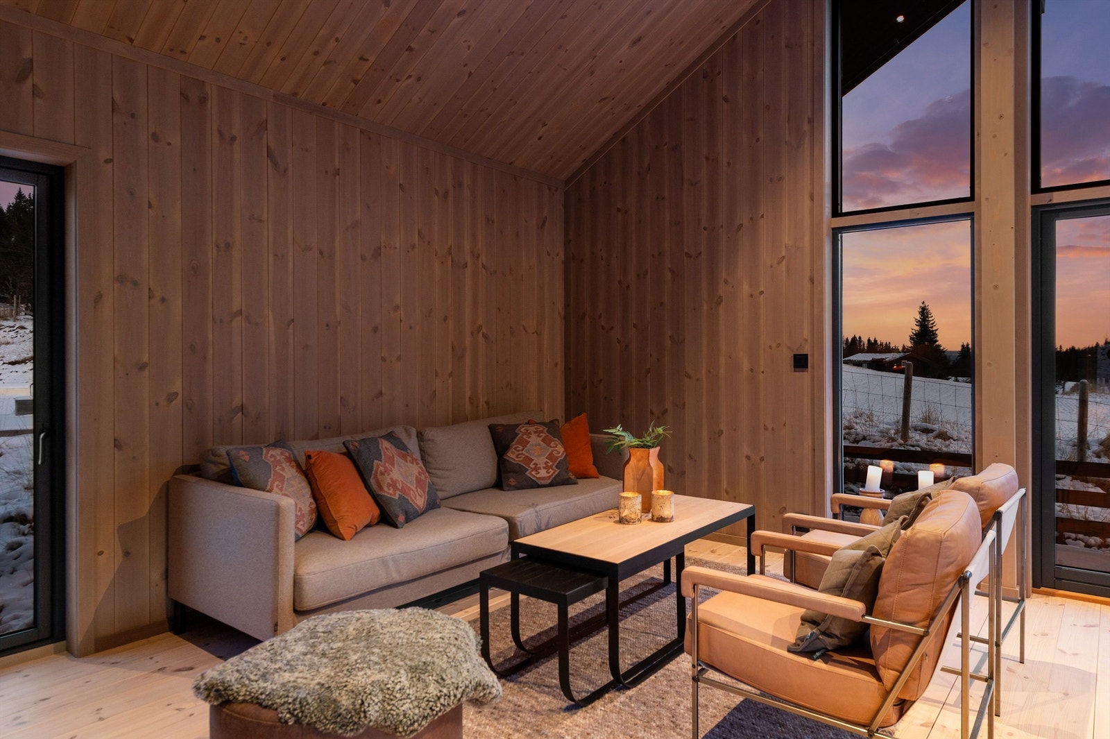 En egen sofakrok for avslapning og gode samtaler. Galleribilde