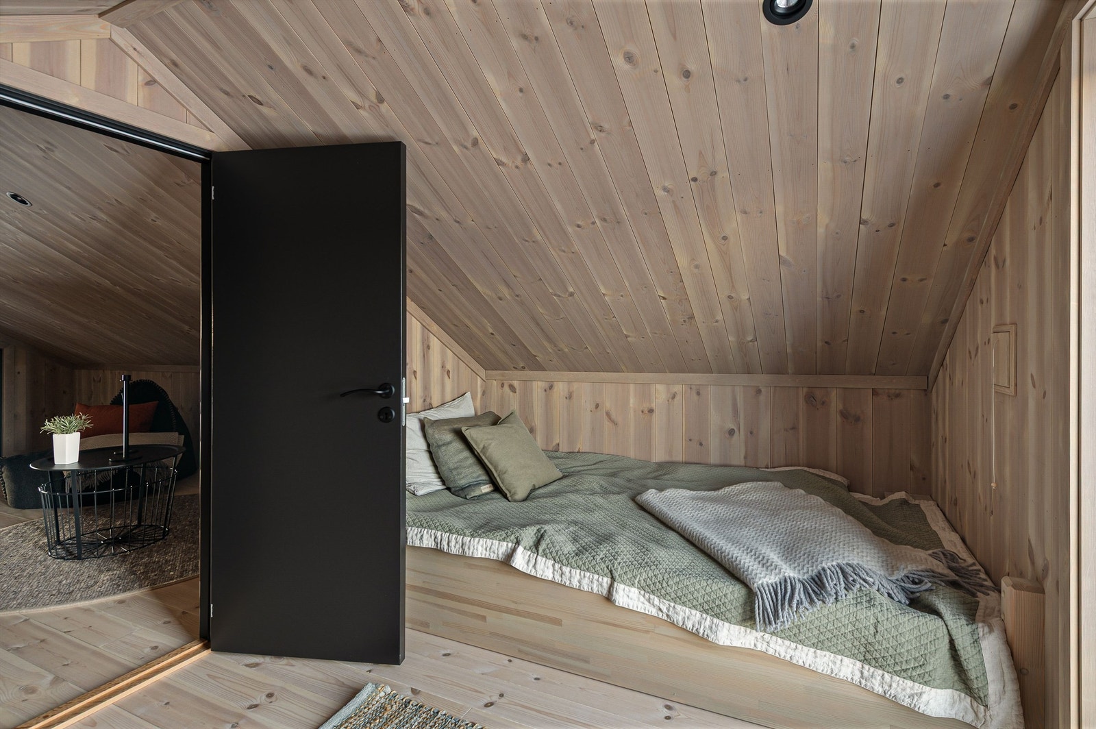 Hemsen har et disponibelt areal som egner seg godt for ekstra soveplasser. Galleribilde