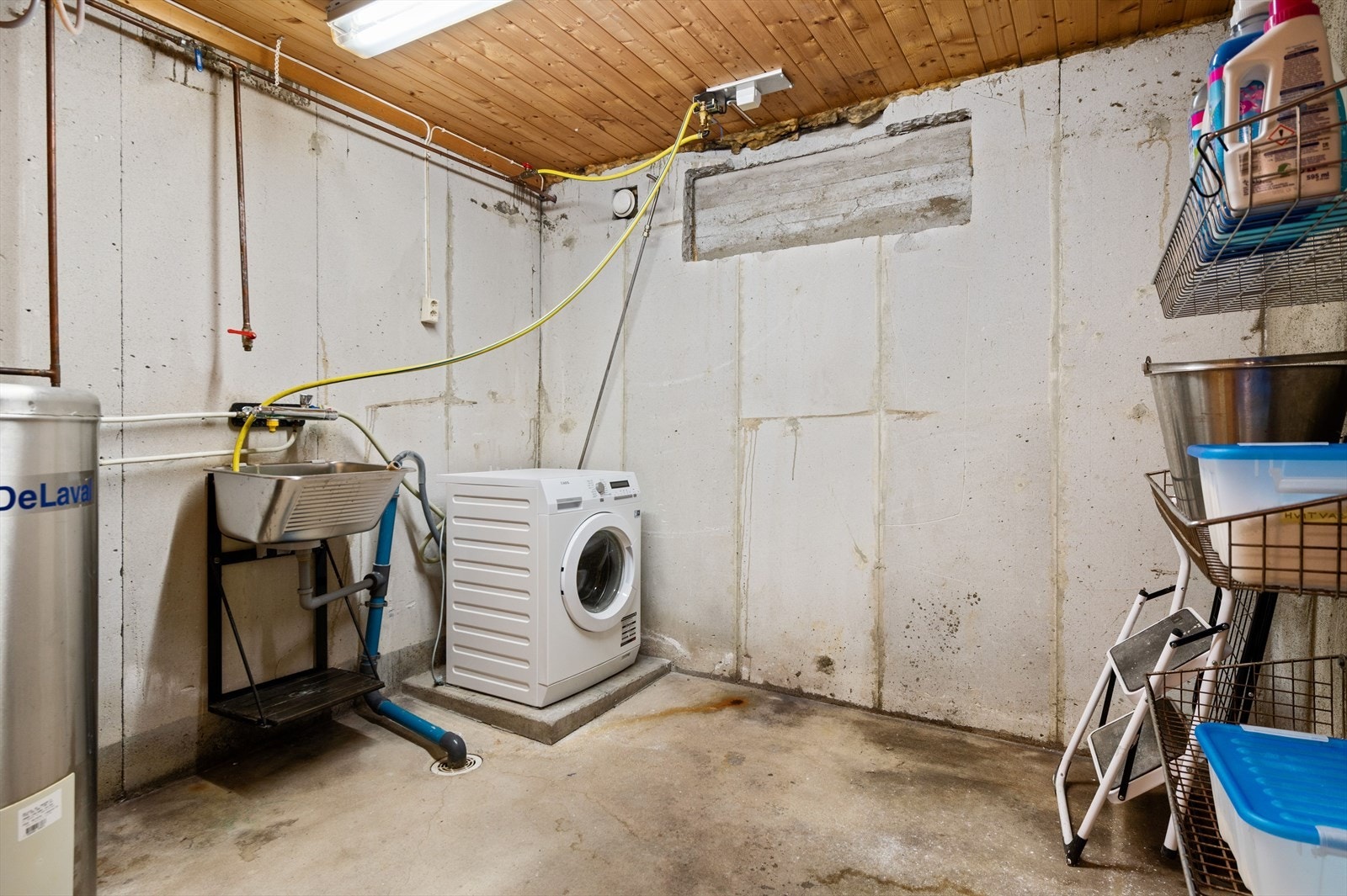 Praktisk vaskerom. Galleribilde