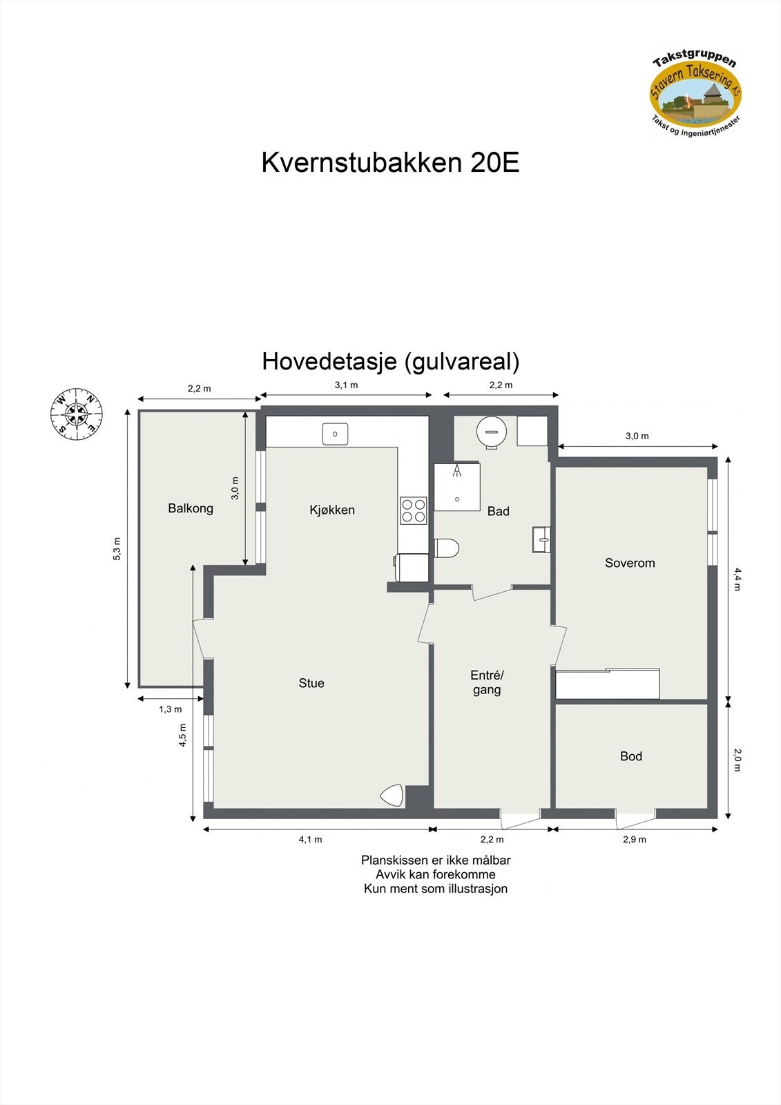 - Planskisse - Galleribilde