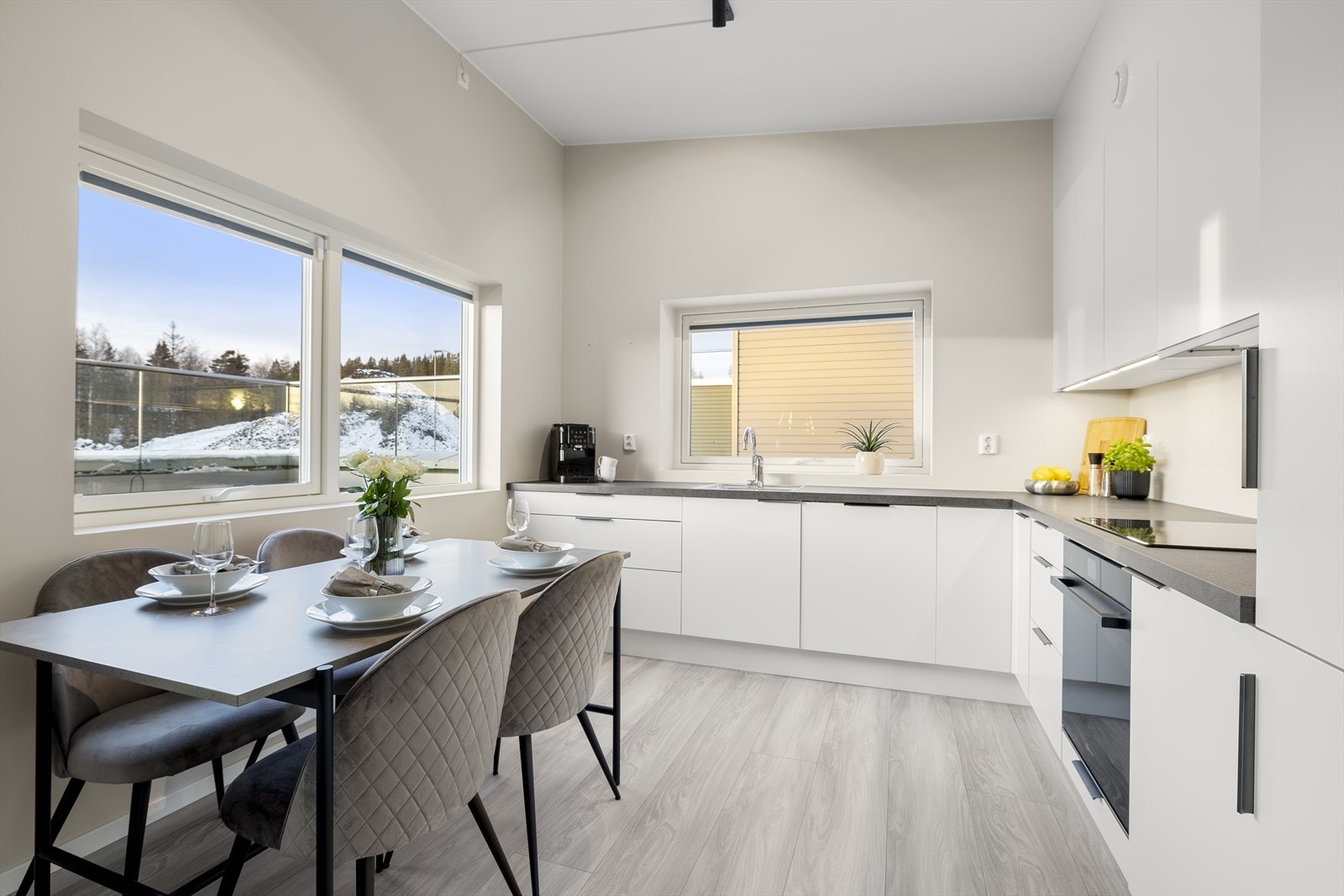 Boligen har balansert ventilasjon. Galleribilde