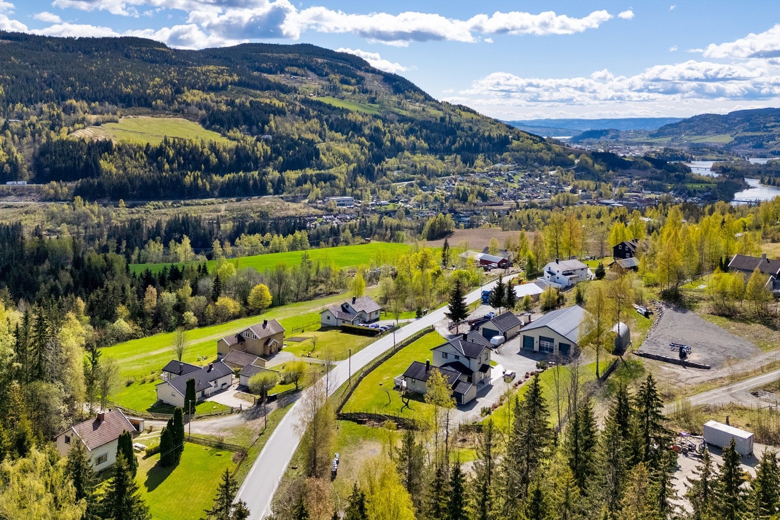 Tett på gode turområder. Galleribilde