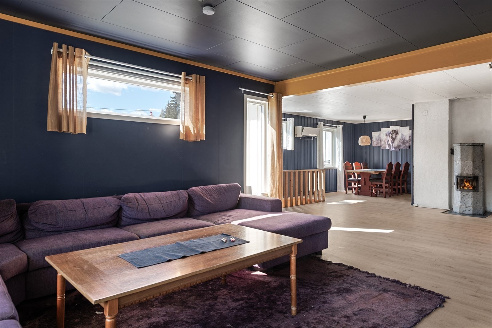 Tilbygget stue. Galleribilde