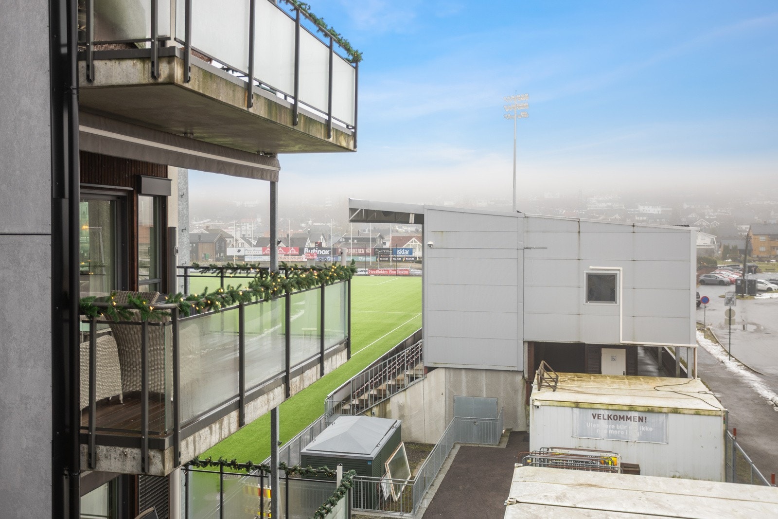 Utsikt ut mot Consto Arena. Galleribilde