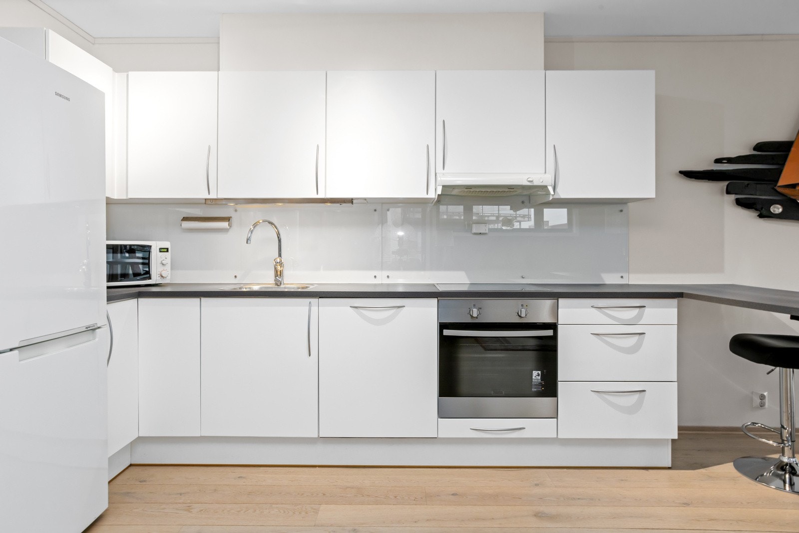 Kjøkkenet er levert av JKE. Galleribilde