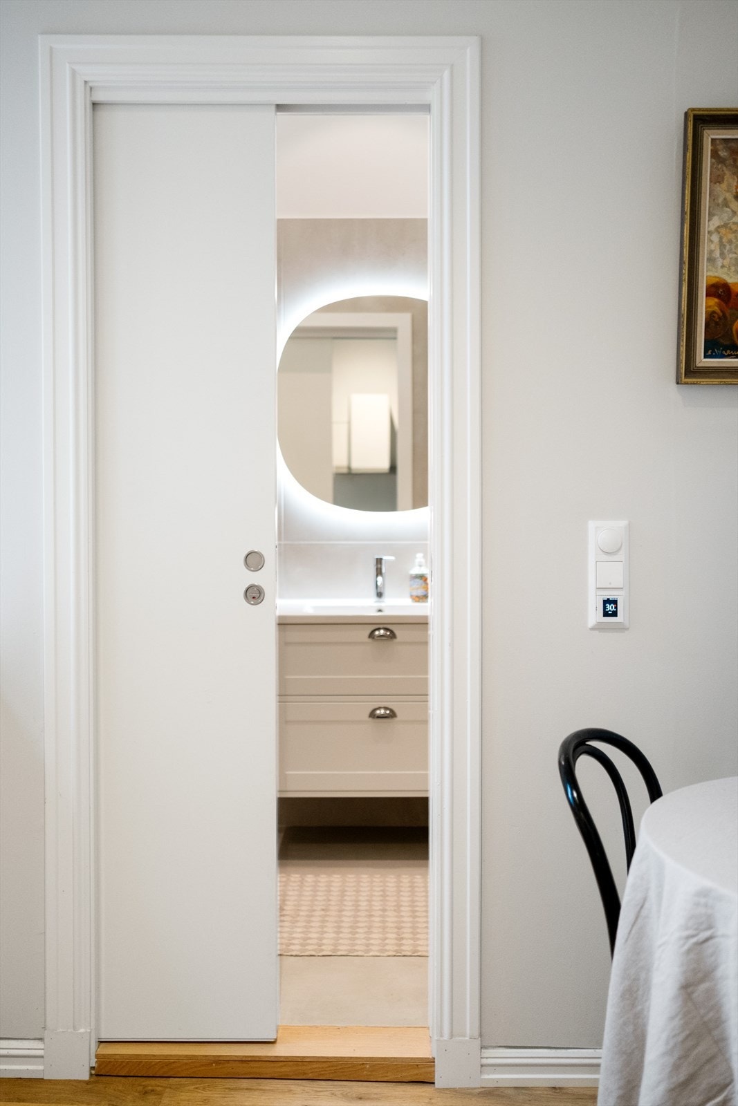 Selger har totalrenovert baderommet. Dette ble utført i 2023 Galleribilde