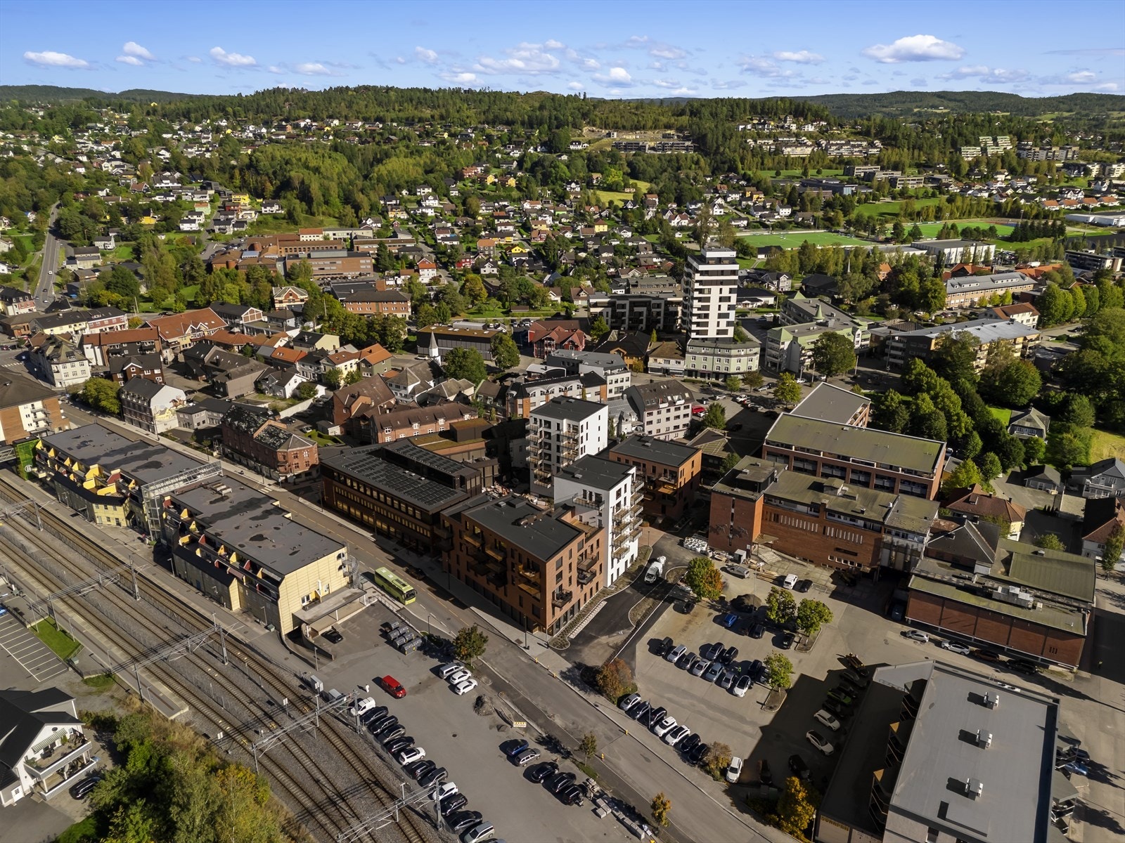 Dronefoto Galleribilde