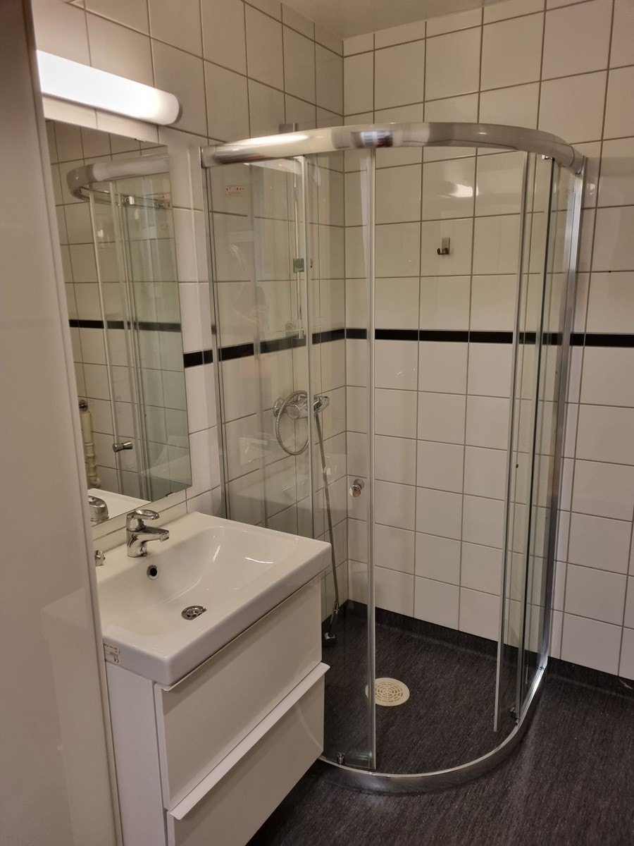 Dusjhjørne på bad Galleribilde