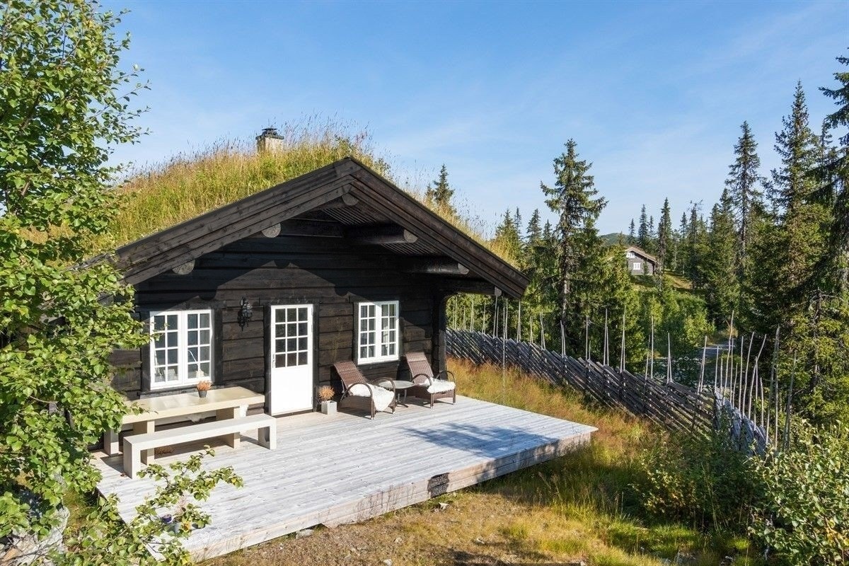 Flott terrasse hvor man kan nyte de gode solforholdene. Galleribilde