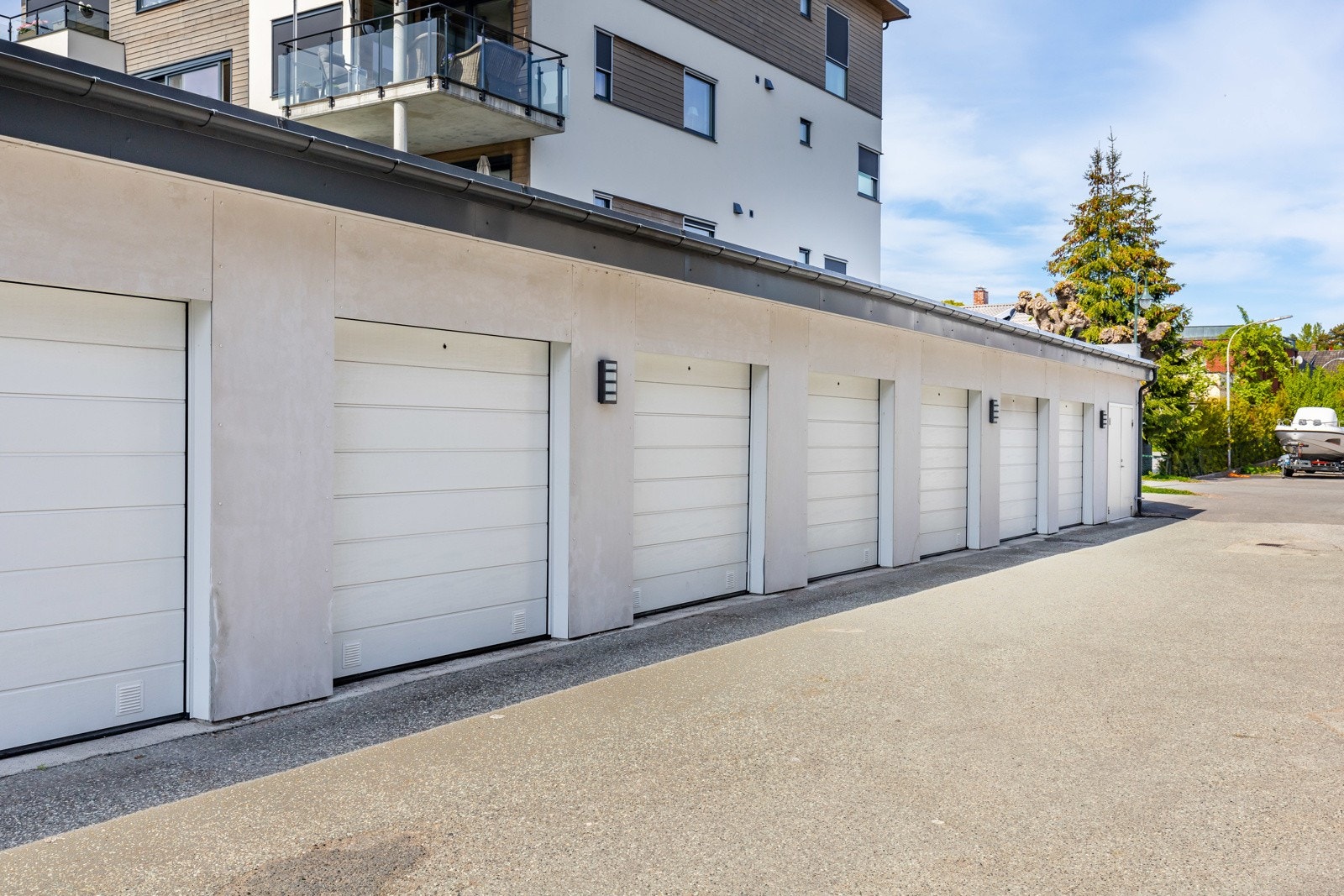 Det medfølger garasje i felles rekke. Galleribilde