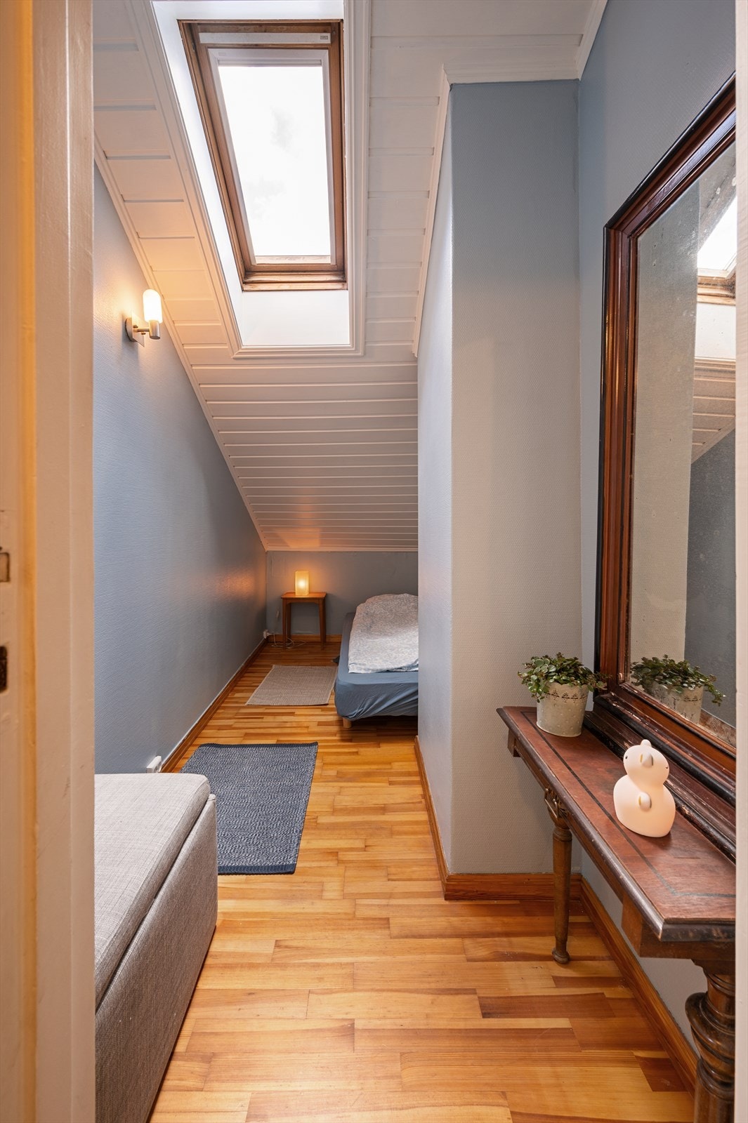 Innredet rom med gode innredningsmuligheter. Galleribilde