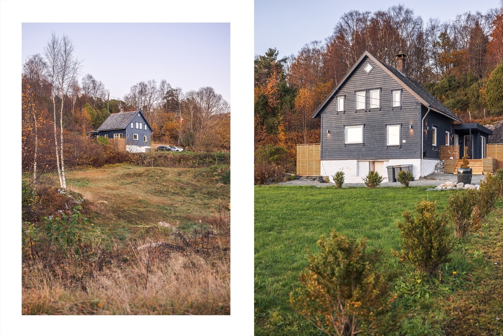 Vakre og naturskjønne omgivelser omringer boligen, og gir den sitt helt eget særpreg Galleribilde