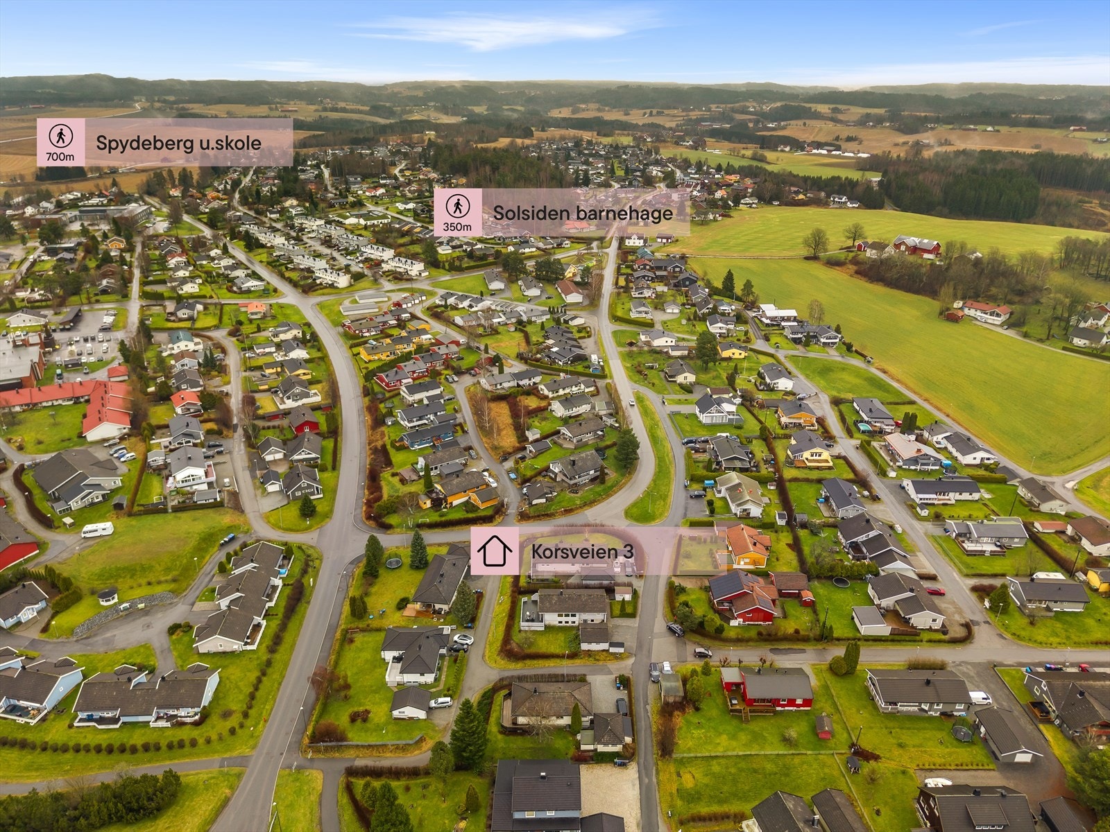 Dronefoto Galleribilde