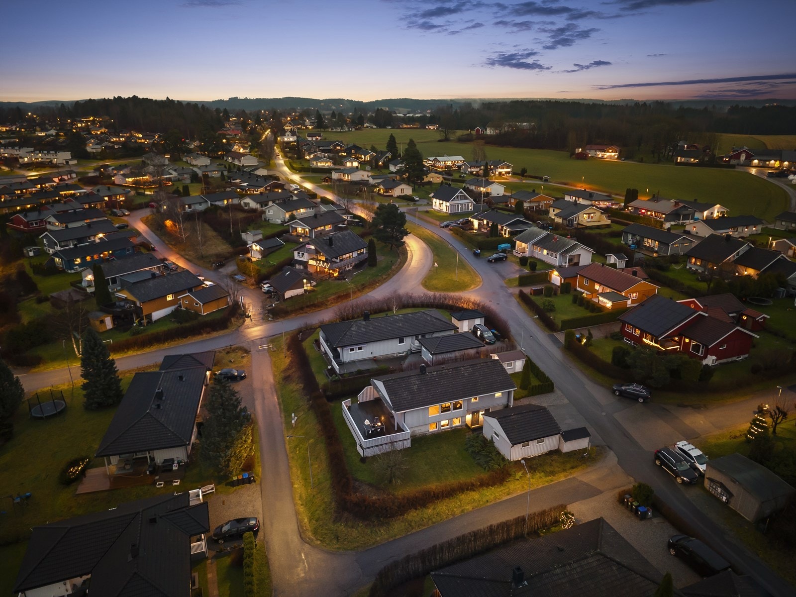 Dronefoto Galleribilde