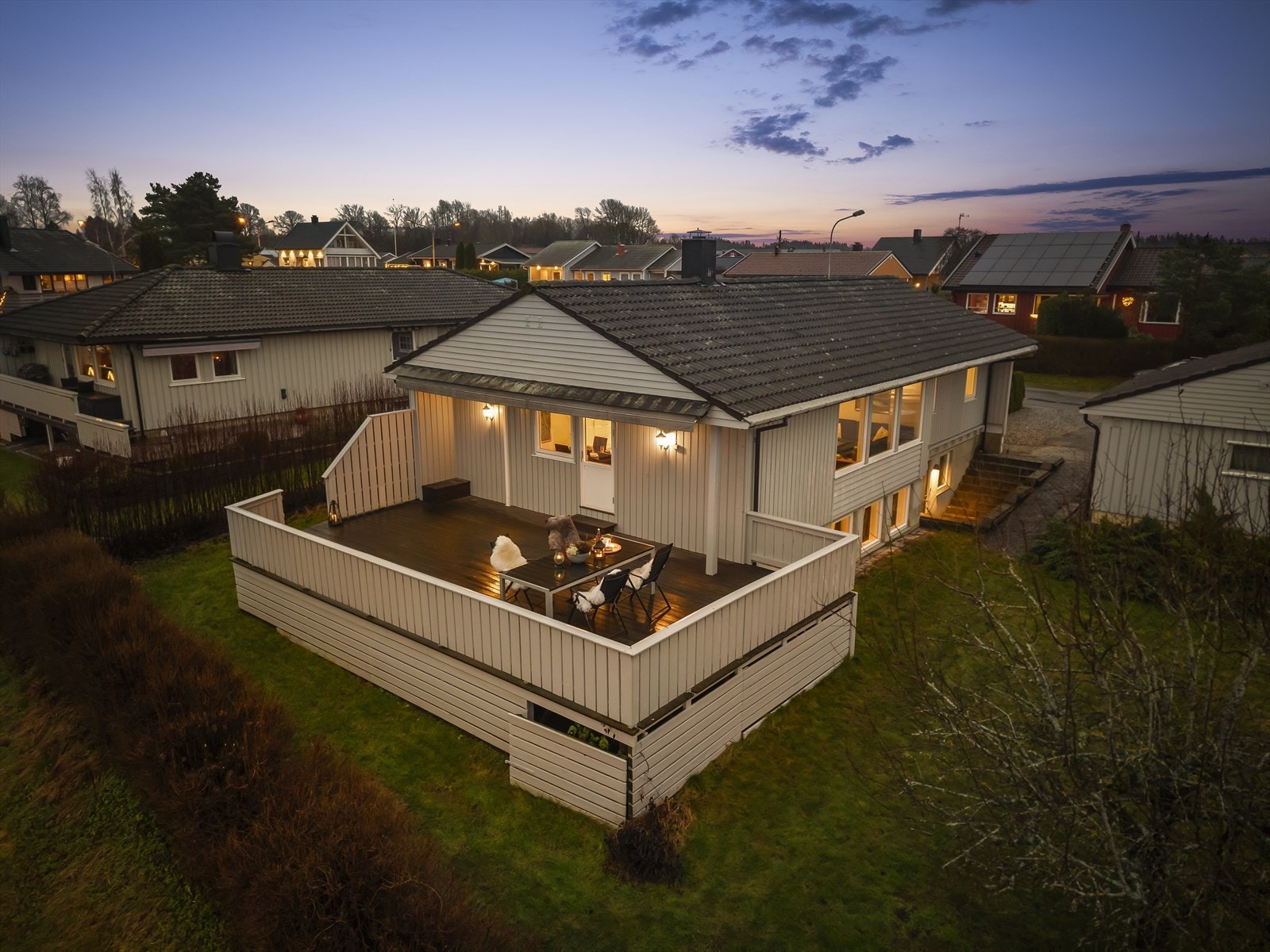 Dronefoto Galleribilde