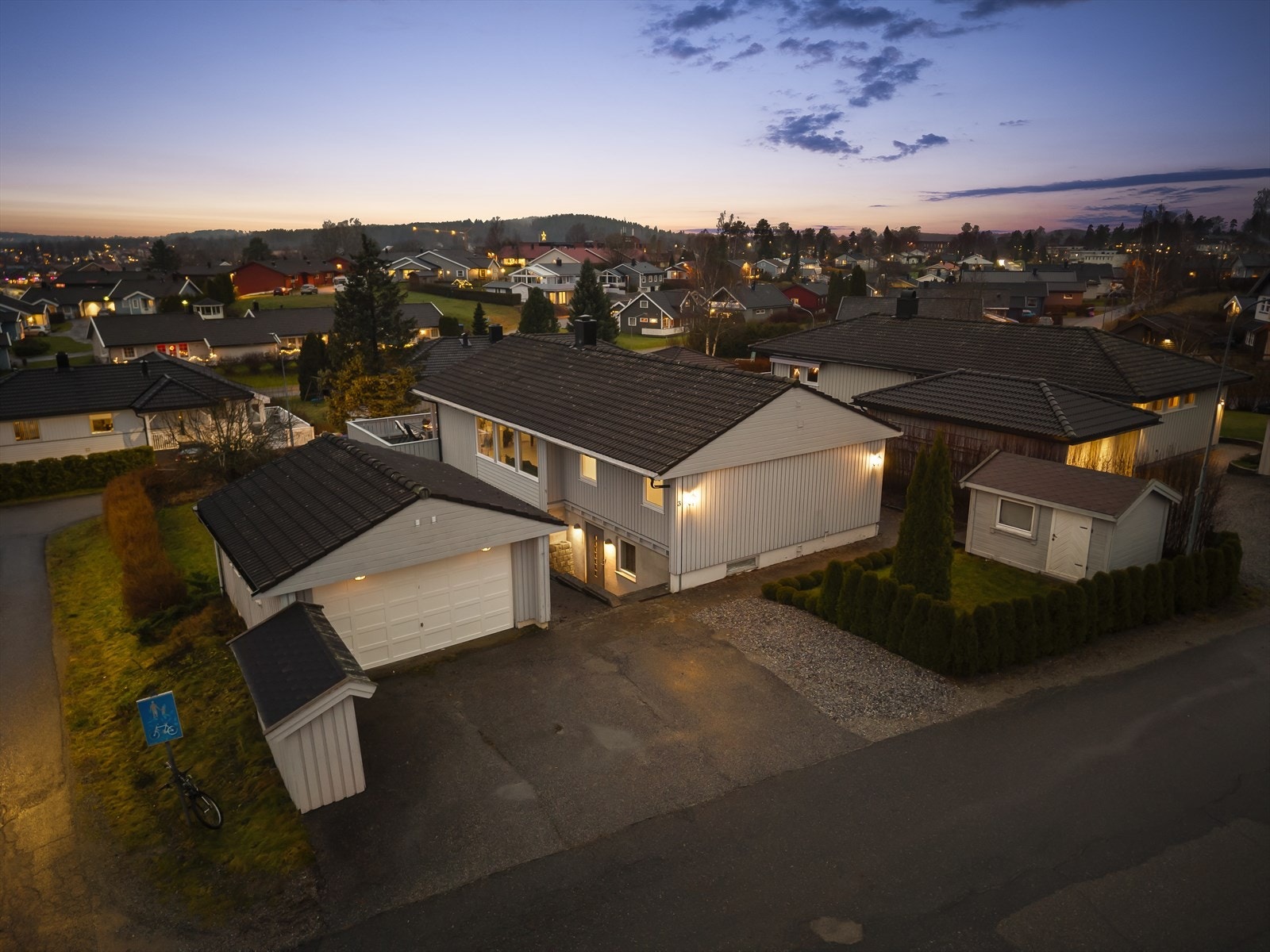 Dronefoto Galleribilde