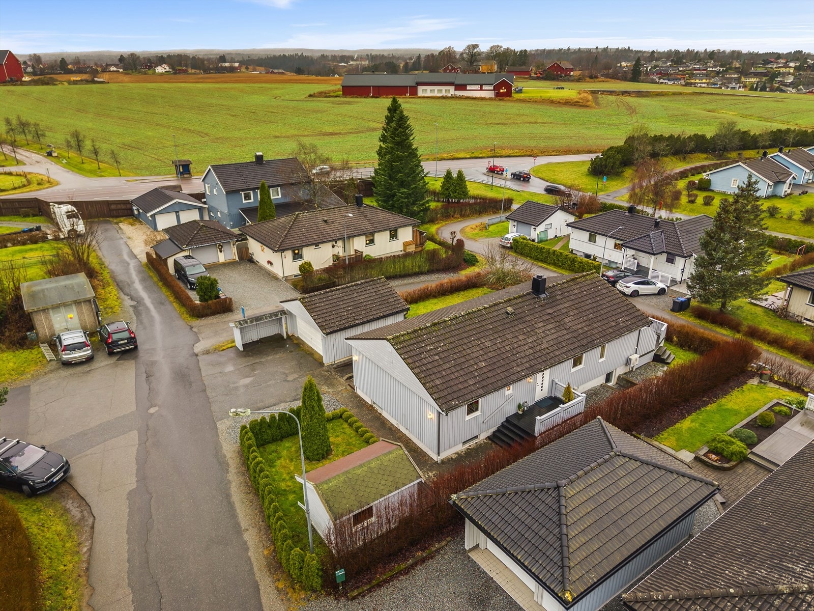 Dronefoto Galleribilde