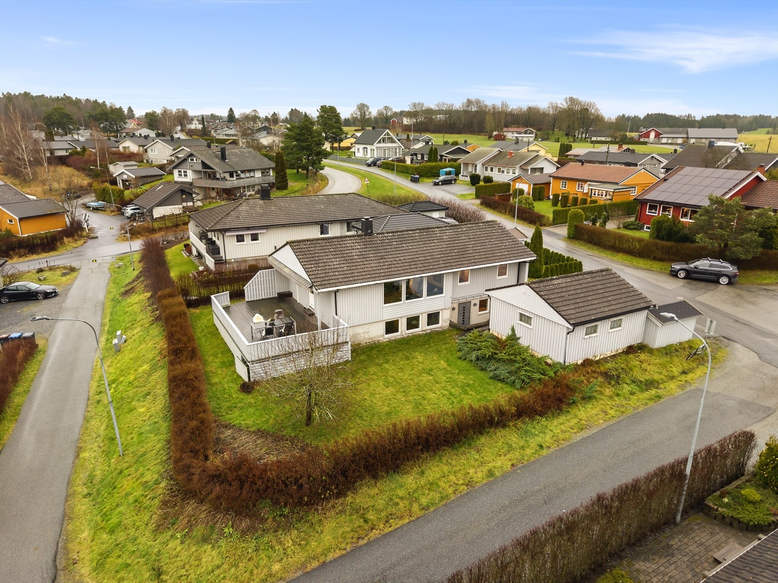 Dronefoto Galleribilde