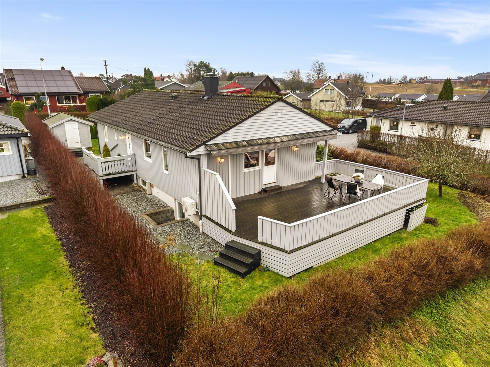 Dronefoto Galleribilde