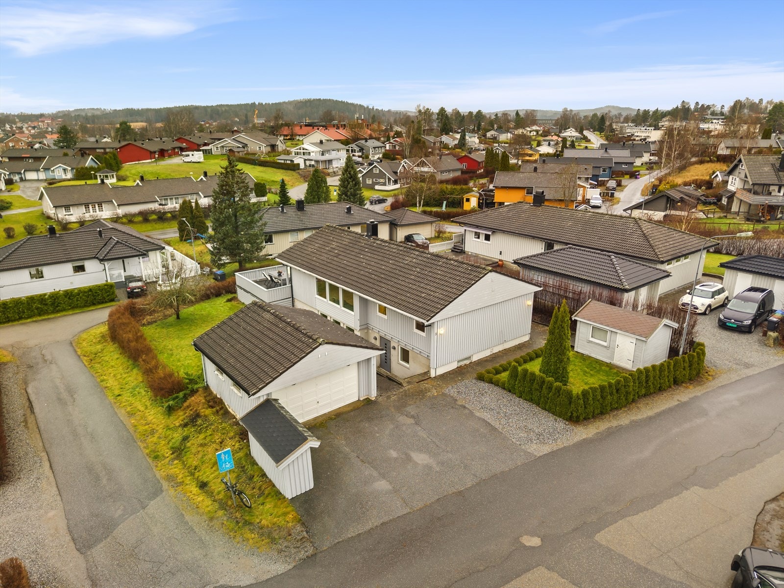 Dronefoto Galleribilde