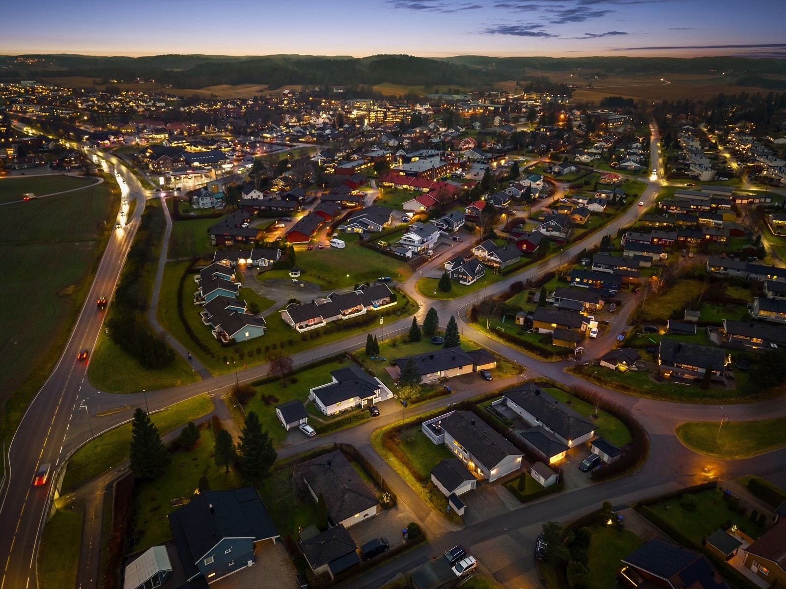 Dronefoto Galleribilde