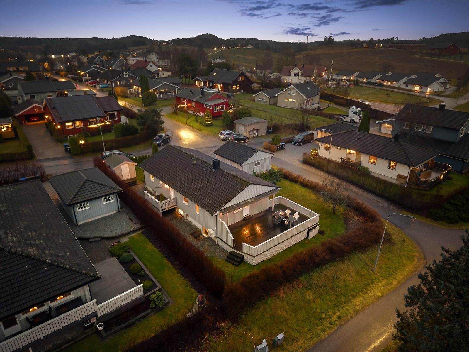 Dronefoto Galleribilde