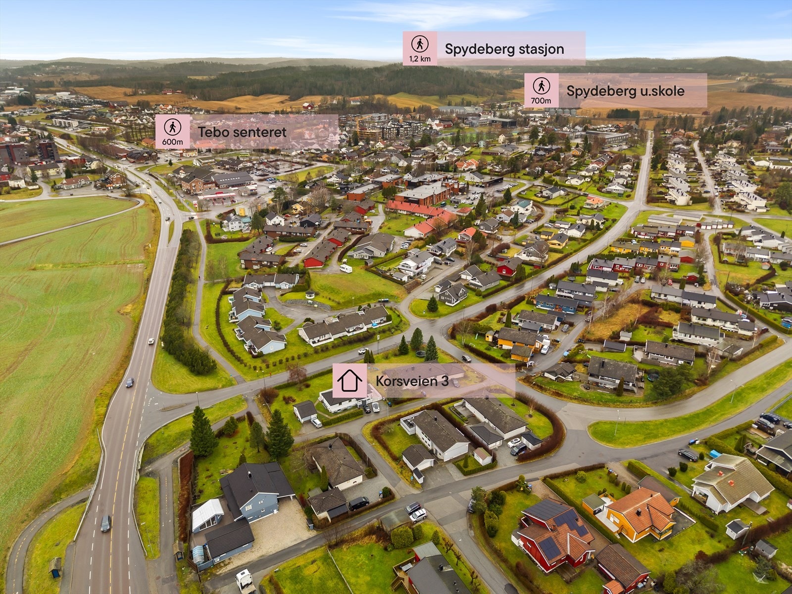 Dronefoto Galleribilde