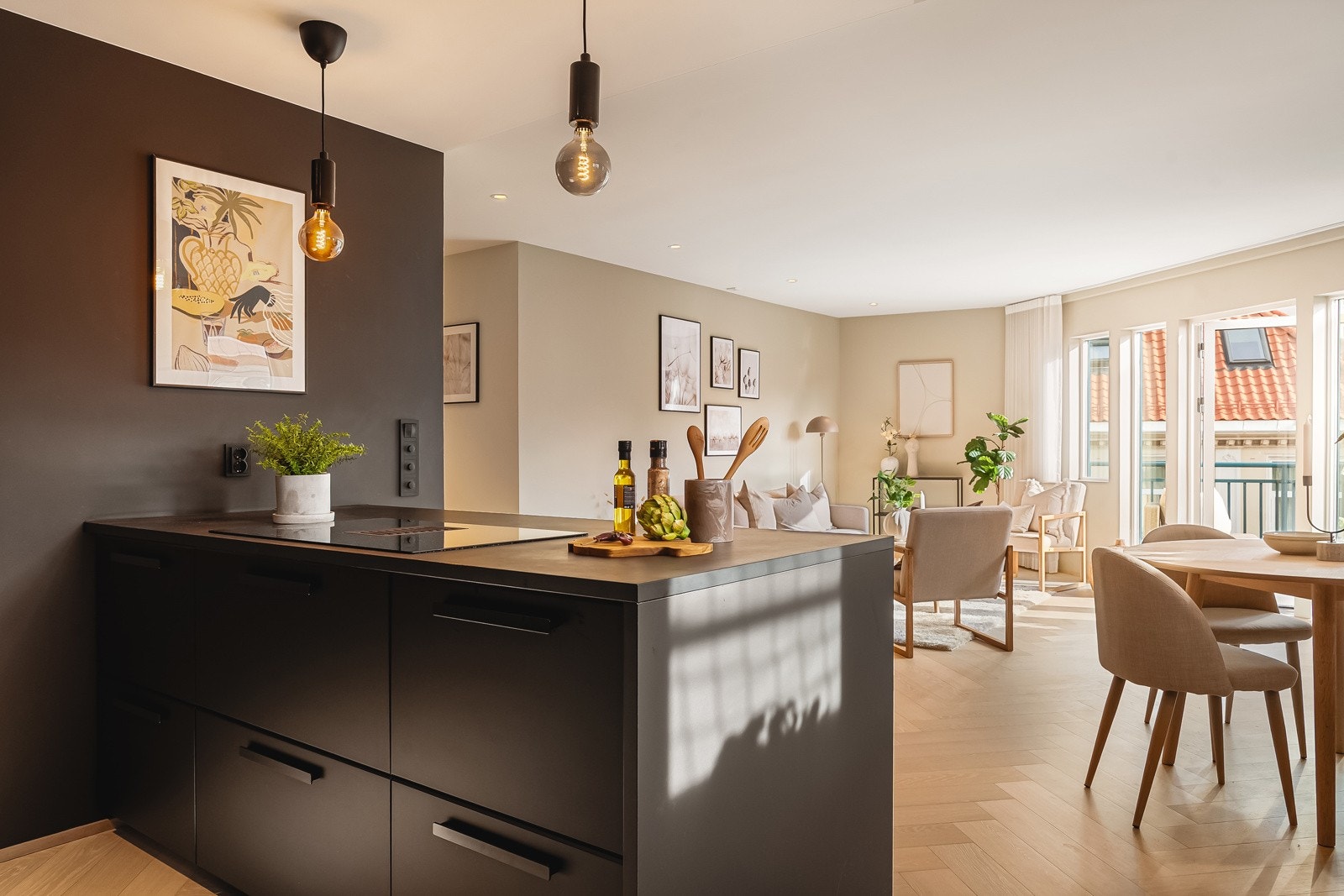 En perfekt løsning for den som er glad i å gjester på middag. Galleribilde