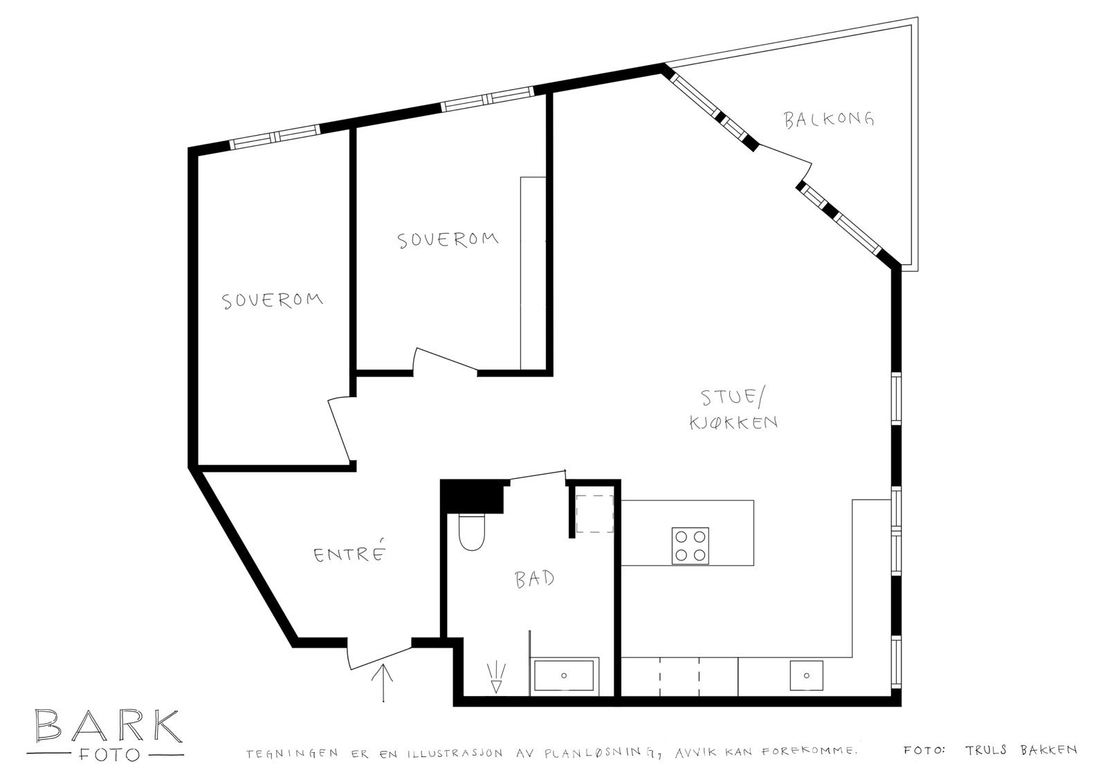 - Plantegning - Galleribilde