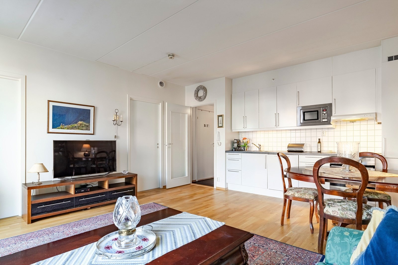 TV/internett, fjernvarme, vaktmestertjenester, kommunale avgifter mm. er inkludert i felleskostnadene Galleribilde