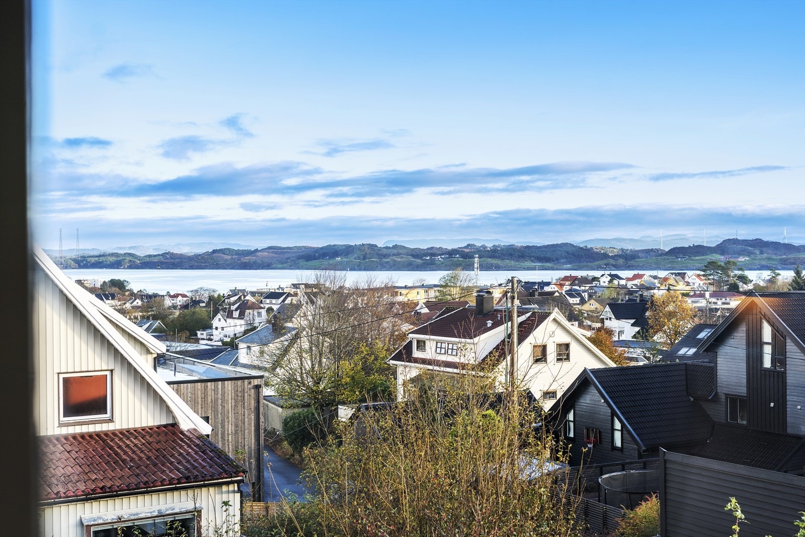 Utsikt mot Karmsundet Galleribilde