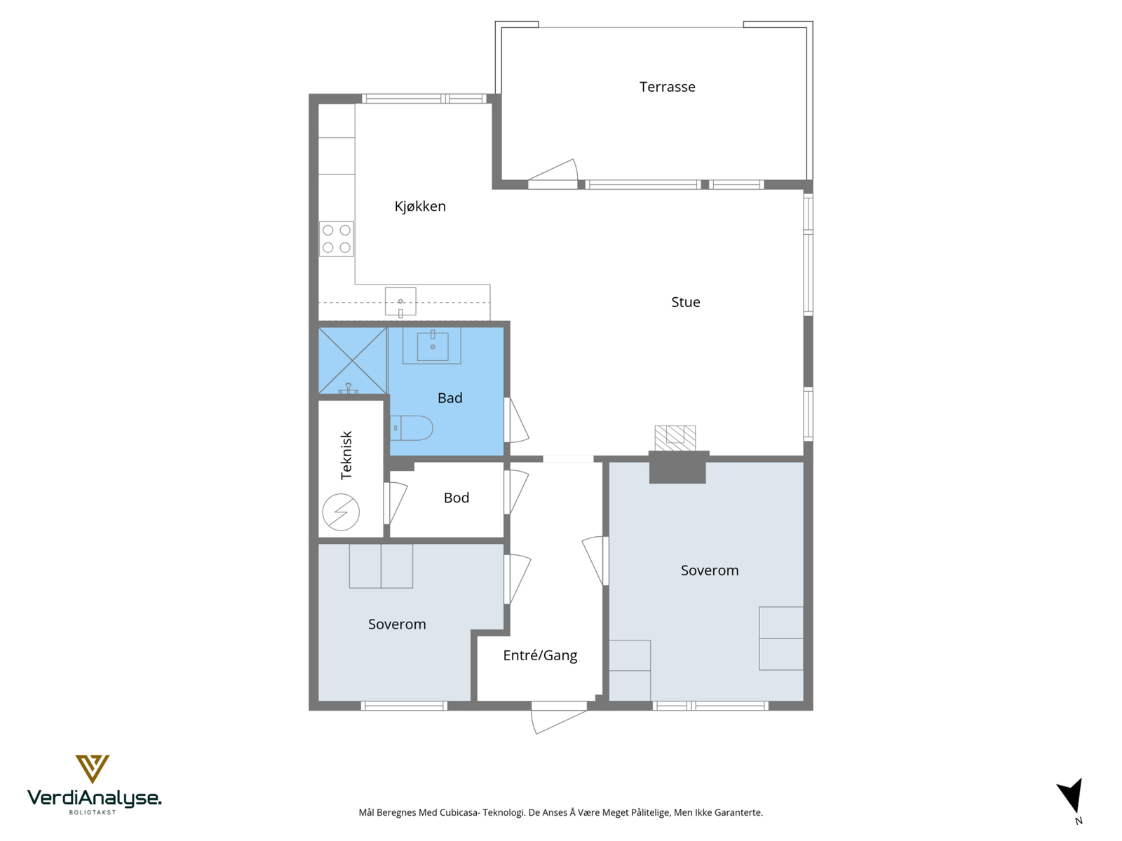 Planskisse Galleribilde