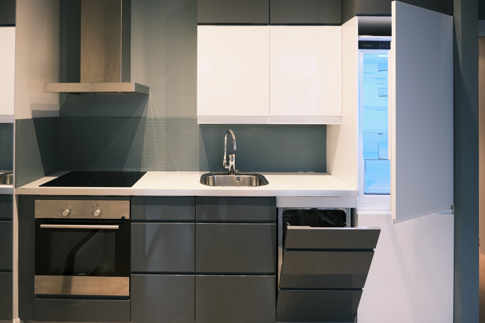 Kjøkken hvitvarer Galleribilde