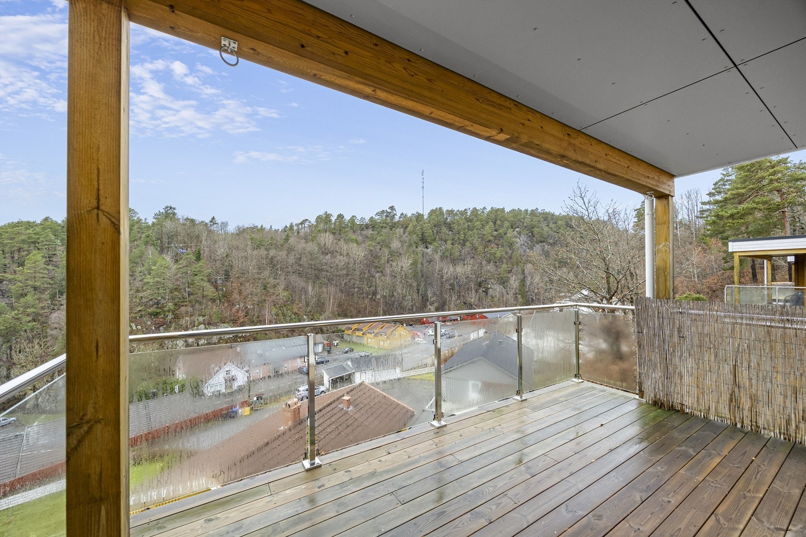 Verandaen er ca. 11m² Galleribilde