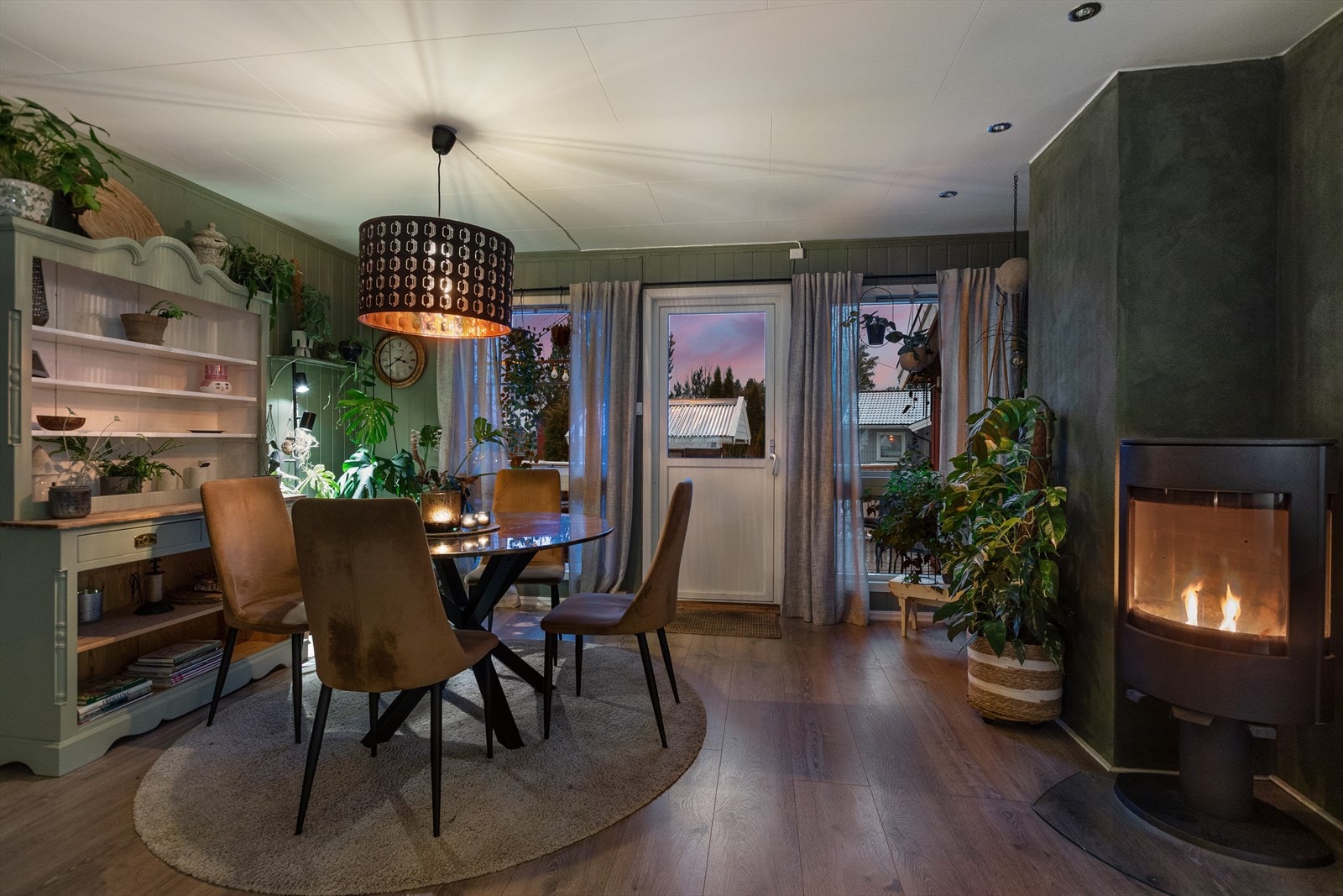 Kveldsstemning. Galleribilde