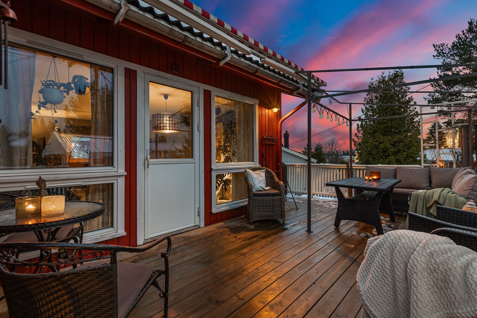 Kveldsstemning. Galleribilde