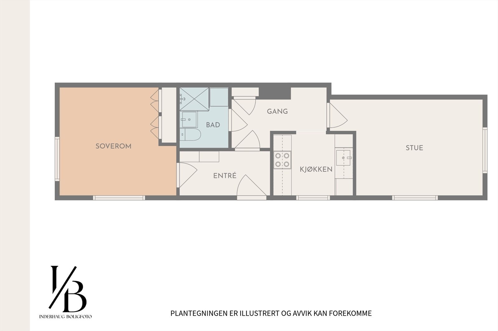 Plantegning. Galleribilde