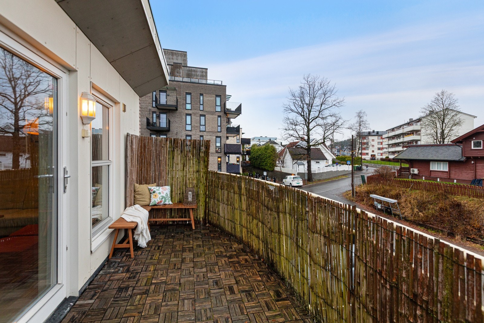 Her nyter man fantastiske solforhold og en koselig utsikt! Galleribilde