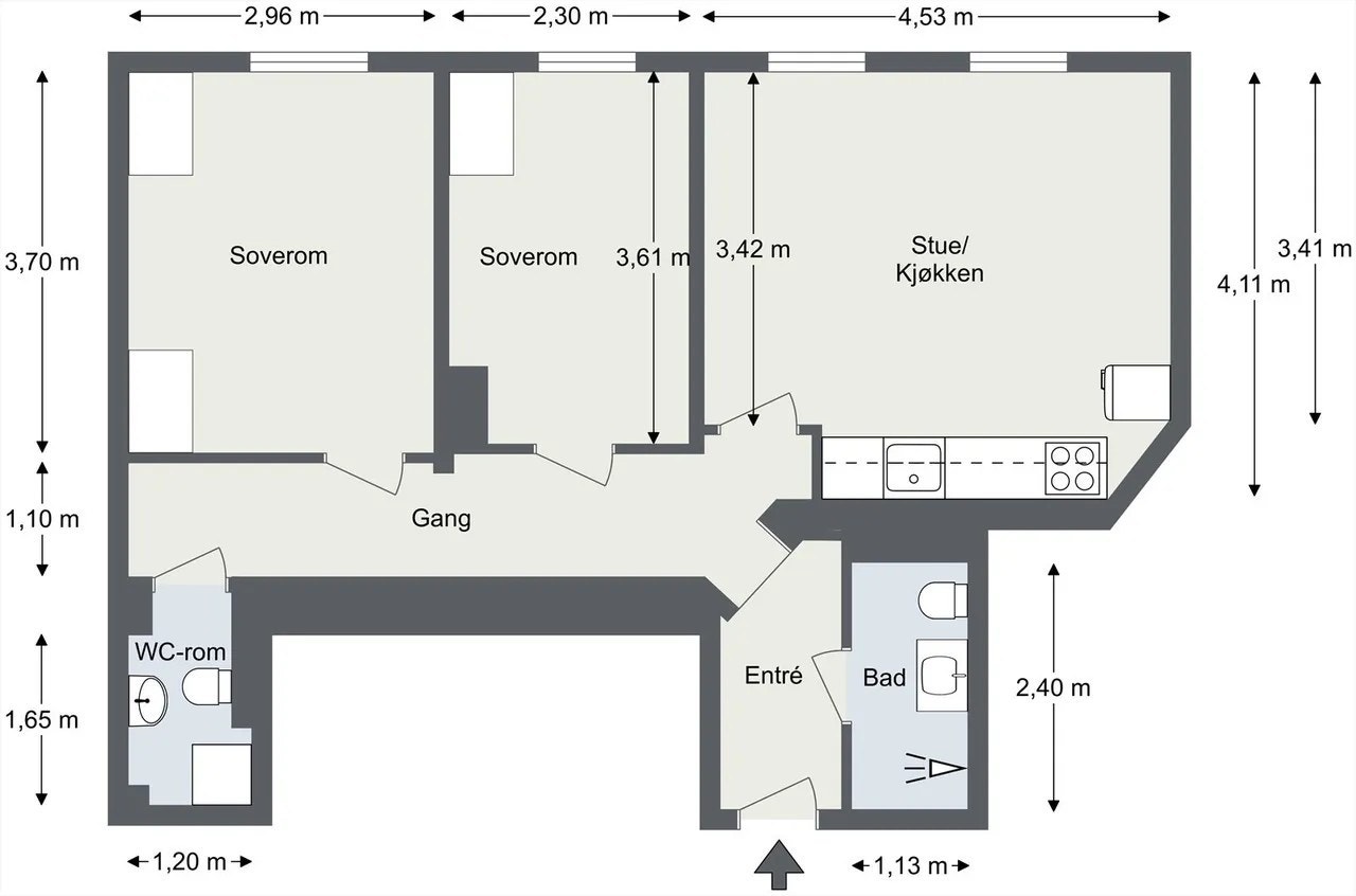 Planløsning Galleribilde