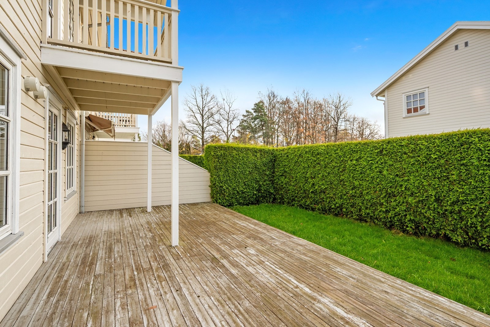 De månedlige felleskostnadene er på kr. 1.000,- og som inkluderer snømåking og plenklipping Galleribilde