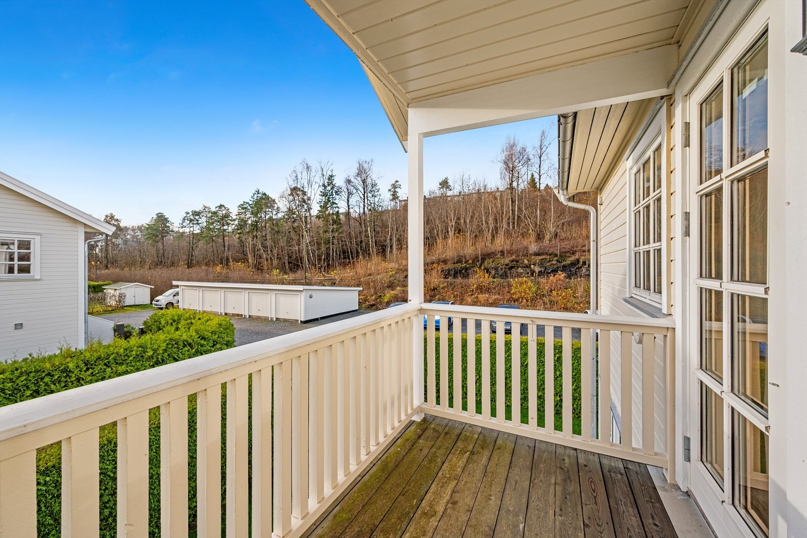 Overbygget terrasse Galleribilde