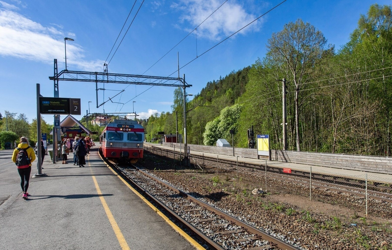 Kom deg komfortabelt videre på meget kort tid med tog! Galleribilde