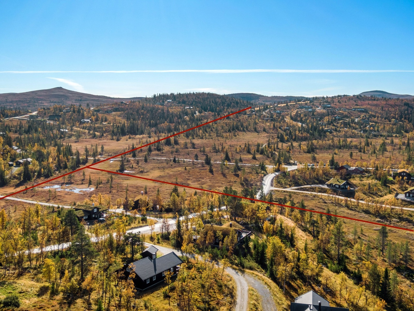 Skiløypene er begynner bare noen stavtak unna. Foto: 360 Foto Galleribilde