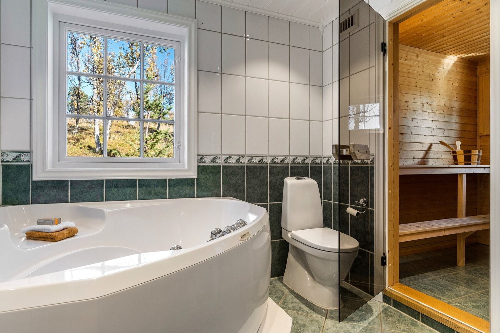 Direkte tilgang til badstue, perfekt etter tur og ski. Galleribilde